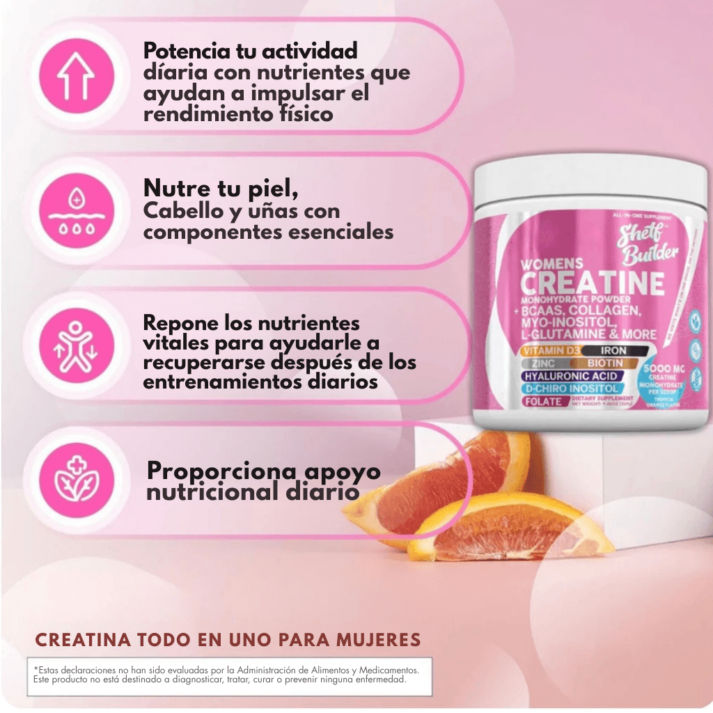 Creatina con inositol - para mujeres